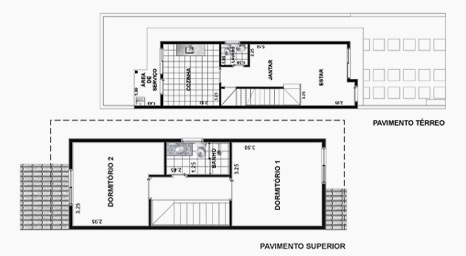 villa allegro - condomínios horizontais - plantas