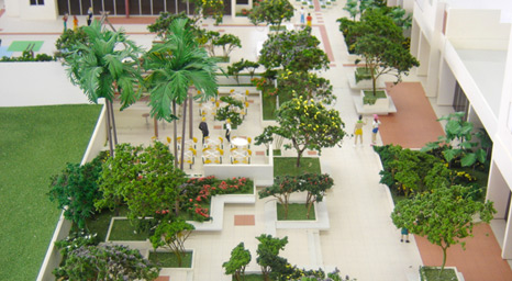 biosfera vila pires - conjuntos residenciais - maquete