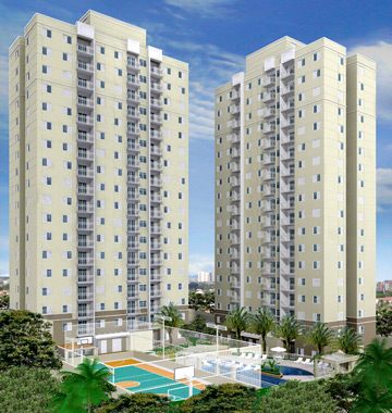 grand club - conjuntos residenciais - fachada e ficha técnica