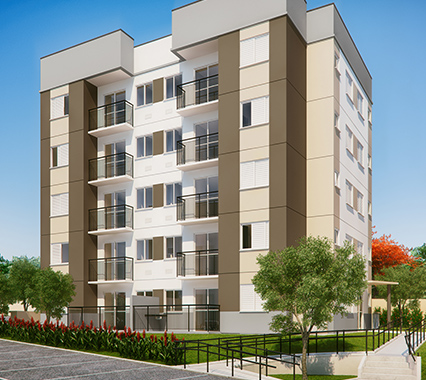 jardins dos alpes - conjuntos residenciais - fachada e ficha técnica