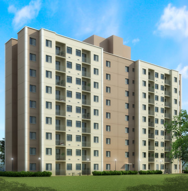 condomínio parque dos sonhos - conjuntos residenciais - fachada e ficha técnica