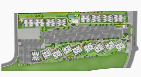 seasons family - conjuntos residenciais - implantação