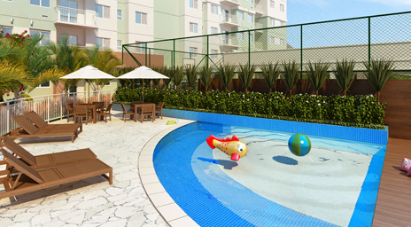 upperville barueri - conjuntos residenciais - piscina