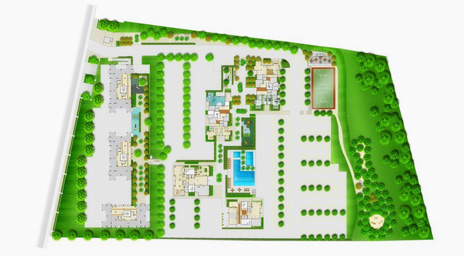vida plena guarulhos - conjuntos residenciais - implantação