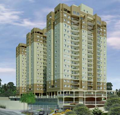 vitallis eco clube - conjuntos residenciais - fachada e ficha técnica