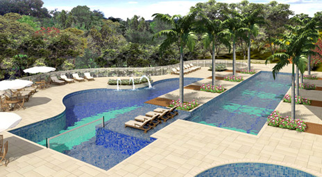 vitallis eco clube - conjuntos residenciais - piscina