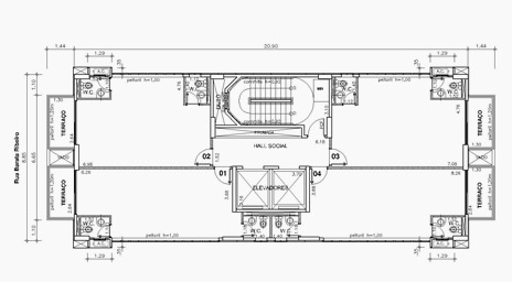 bela vista medical - edifícios comerciais - implantação
