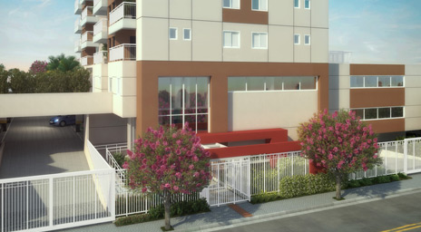 páteo mariah - edifícios residenciais - portaria