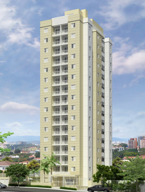 residencial vida - edifícios residenciais - fachada e ficha técnica